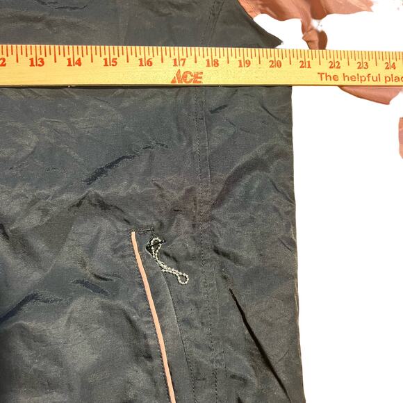 Harley Davidson Motocycles Women’s Full Zip Jacket Size Large Pink White Biker - Picture 8 of 9